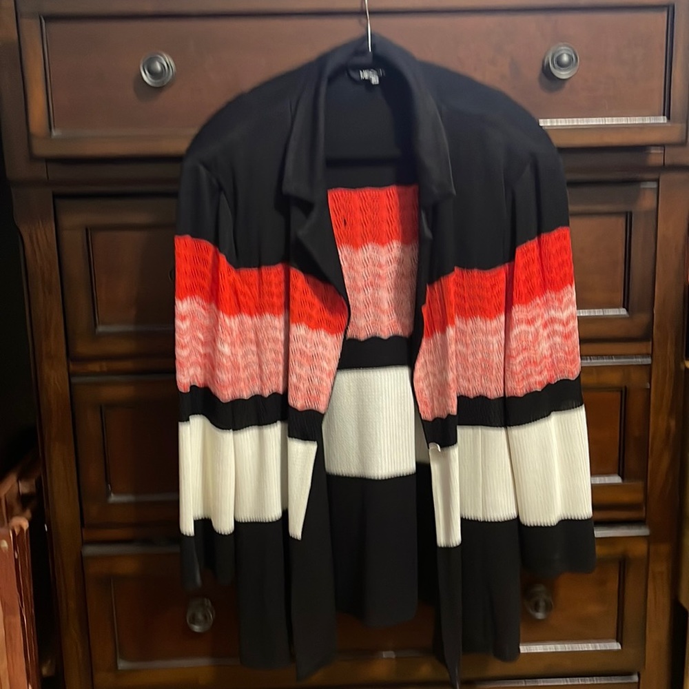 Misook xl orange jacket